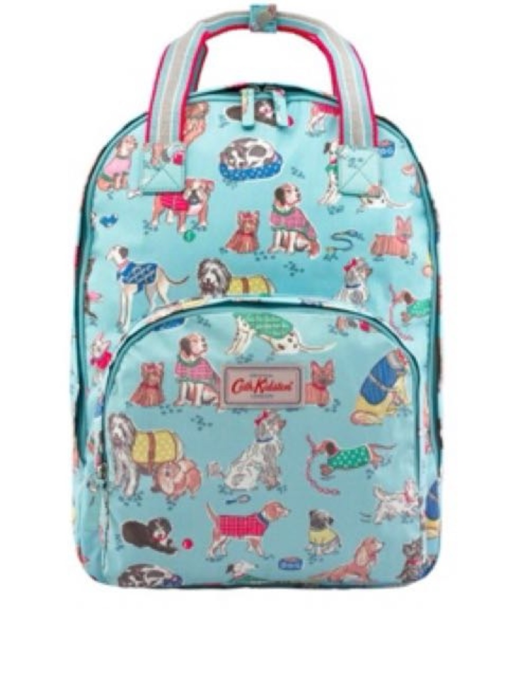 Cath Kidston Light Blue Kids Backpack with Dog Print
